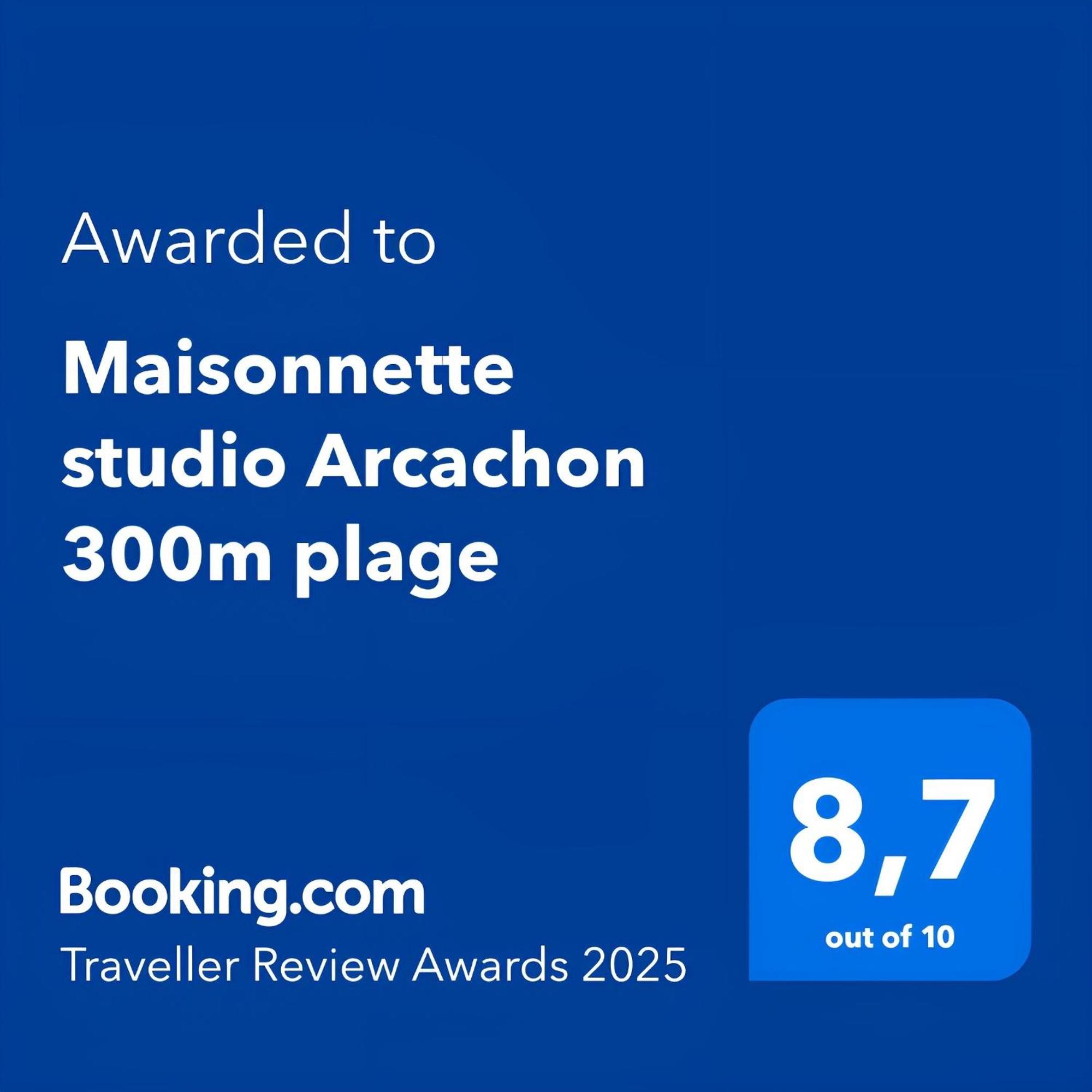 Maisonnette Studio Arcachon 300M Plage المظهر الخارجي الصورة